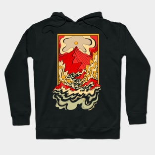 Red mountain river Hoodie